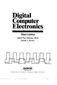 Digital Computer Electronics 3rd Edition   Chapters 1 5